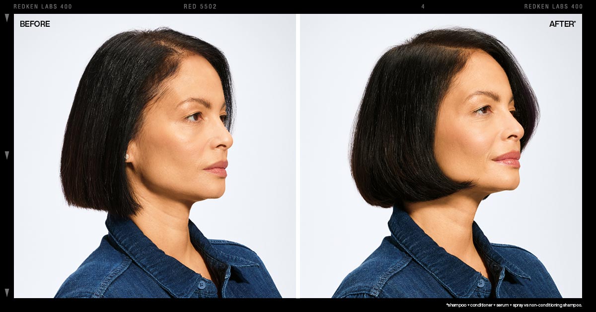 A before and after picture of using this range.