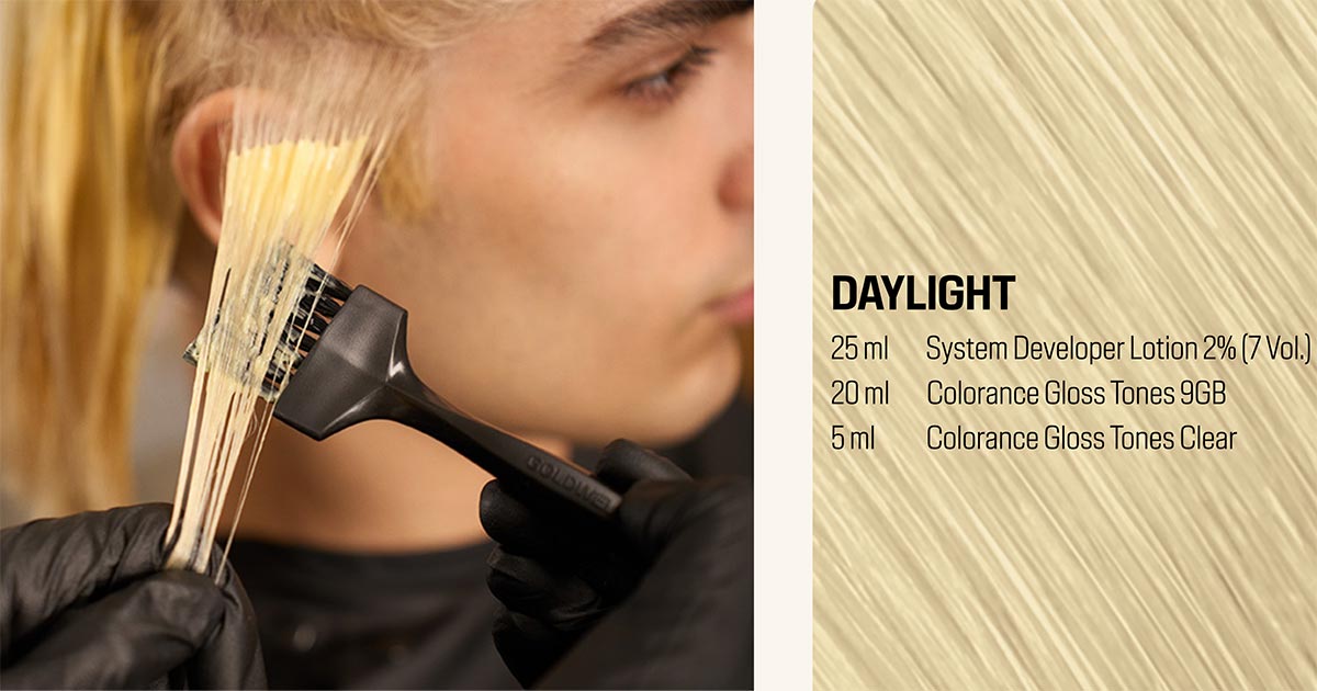 Applying daylight colour