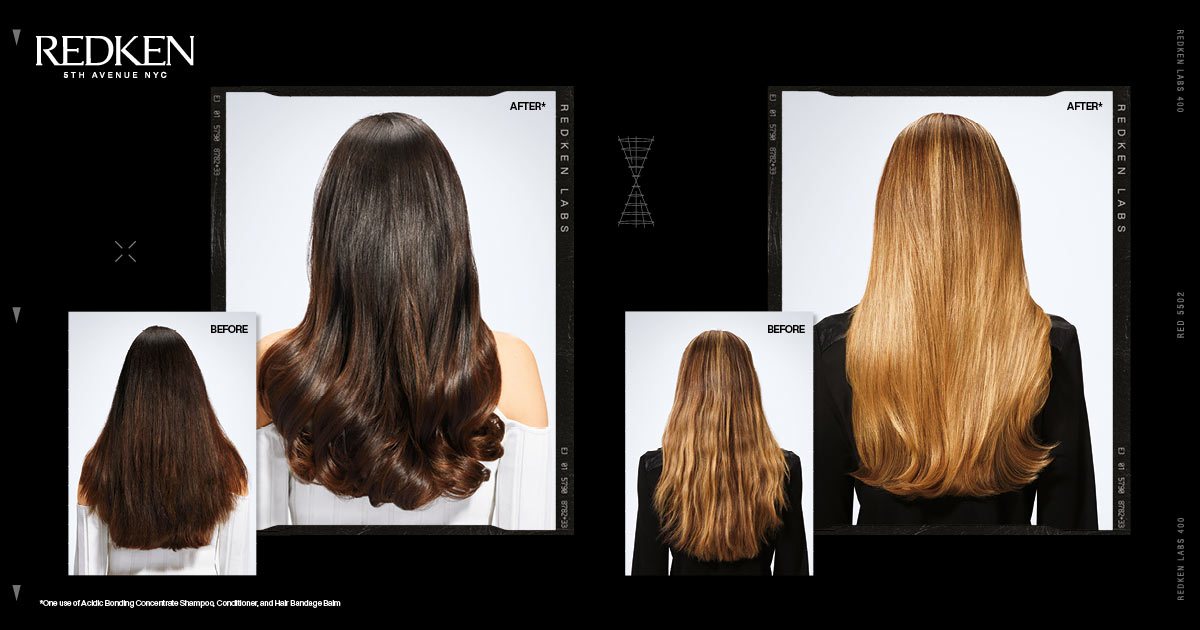 Redken before and after results