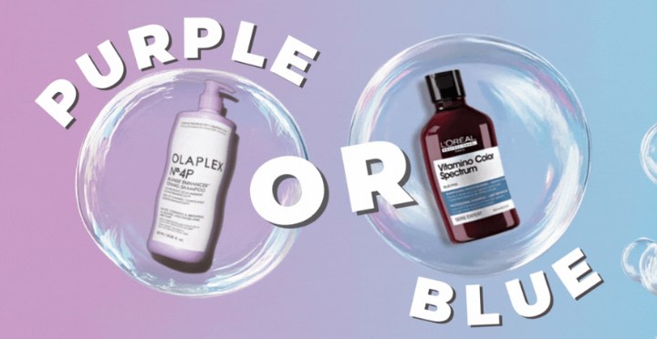 Blue vs Purple Blog Tile
