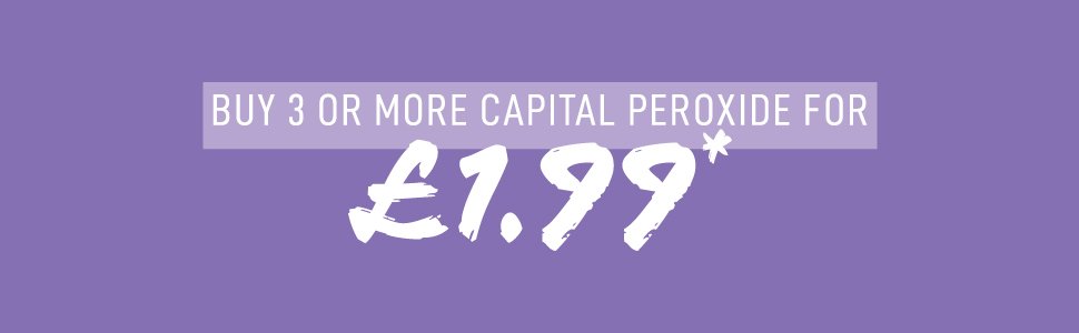 3 for £1.99 each on Peroxide - Page Header
