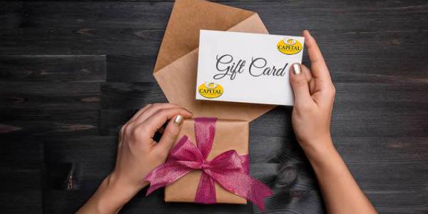 Capital gift card