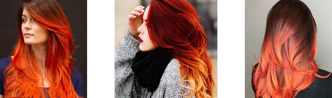 Orange Ombre