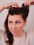 retro hair how to 1