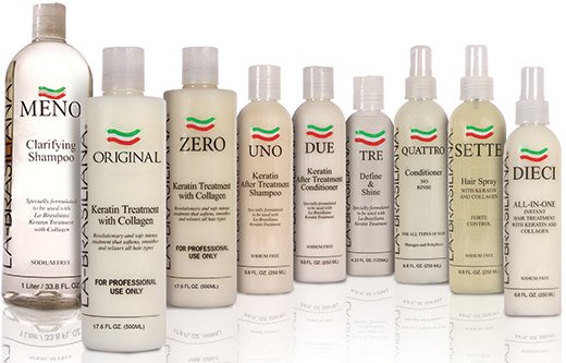 la brasiliana keratin products