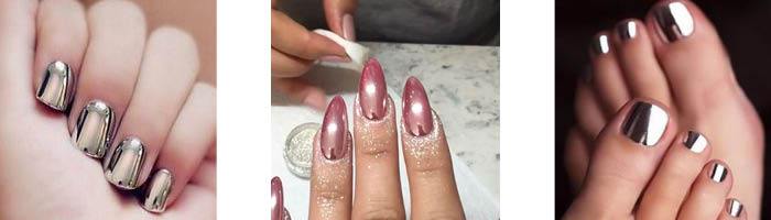 chrome nails 1