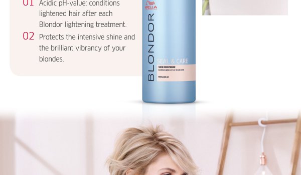 Blondor Seal & Care benefits