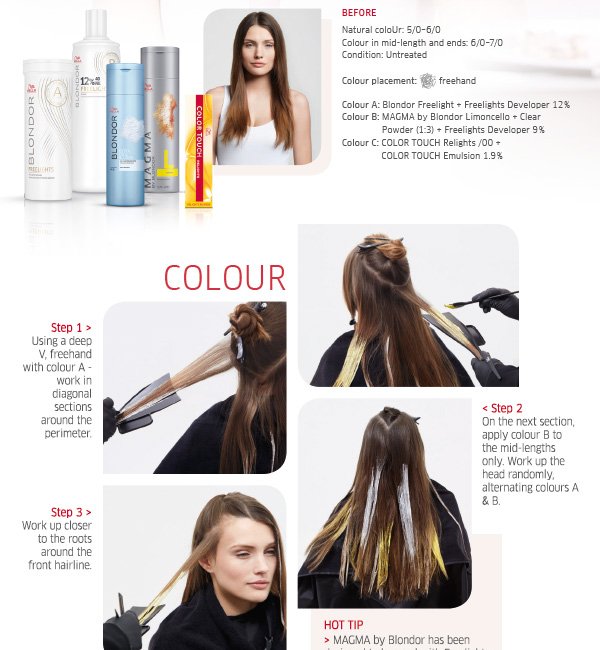 Colour - Step by step and hot tip