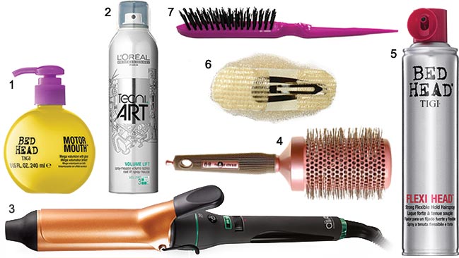 hair updo products