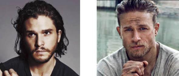 Kit Harington and Charlie Hunnam