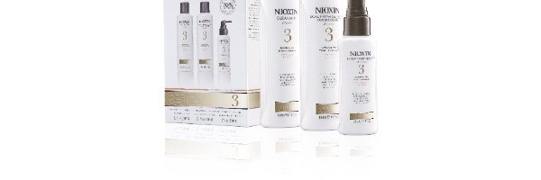 Experience the Nioxin 3-part care system for thicker, fuller-looking hair.