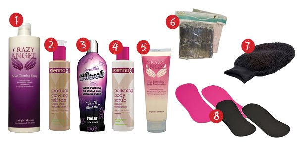 party season tanning products