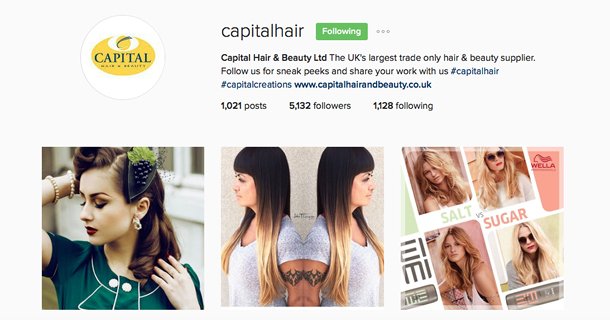 Instagram - Capitalhair