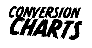Pulp Riot - Conversion Charts