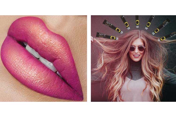 lips hair
