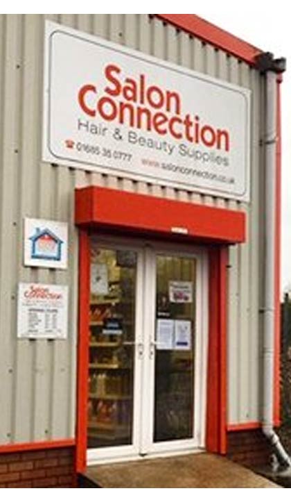 salon connection shop front
