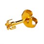 Caflon 24 Carat Gold Clawset 1 Pair - April BirthstoneAlternative Image1