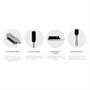 Denman D3 Arctic Grey Styler 7 RowAlternative Image5