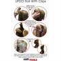 Hair Tools UPDO Roll with Clips - DarkAlternative Image1