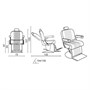 Salon Ambience Executif Barber Chair + Disc BaseAlternative Image7