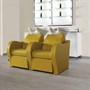 Salon Ambience Luxury Wash Unit Position 1 - White Basin + Footrest + MassageAlternative Image3