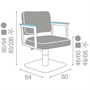 Salon Ambience Madison Styling ChairAlternative Image5