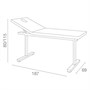 Medical & Beauty Elba Massage Bed + Single JointAlternative Image1