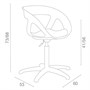 Medical & Beauty Audrey Make-Up Chair - No CushionAlternative Image5
