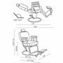 Salon Ambience Elite Barber ChairAlternative Image1