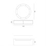 Medical & Beauty Malibu Make Up Station - White Ash + Without CabinetAlternative Image1