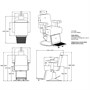 REM Britannia Barber Chair - BlackAlternative Image5