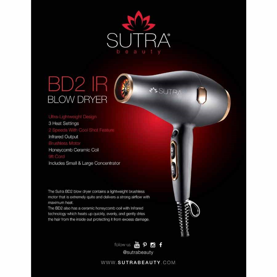 Sutra BD2 IR Blow Dryer | Hairdryers | Capital Hair & Beauty