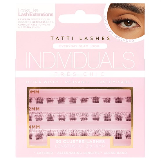 Tatti Lashes Individuals - Tres Chic - 3 Rows