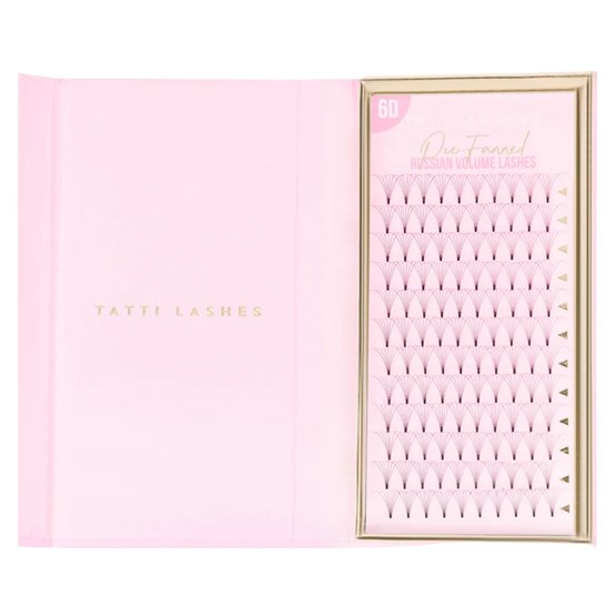 Tatti Lashes 6D Pre-Fanned Russian Volume Lashes - Mixed Lengths