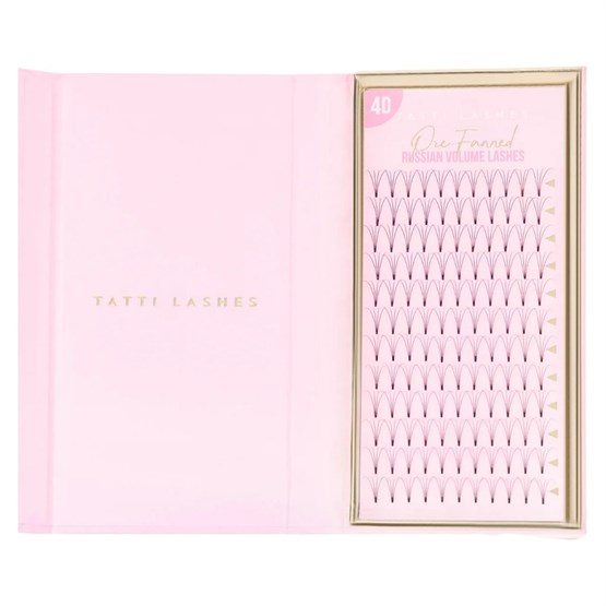 Tatti Lashes 4D Pre-Fanned Russian Volume Lashes - Mixed Lengths