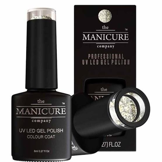 The Manicure Company UV LED Gel Nail Polish 8ml - Gold Leaf