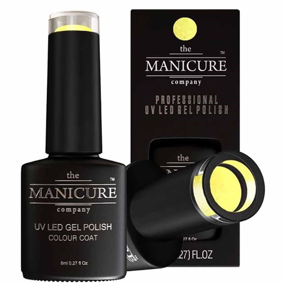 The Manicure Company UV LED Gel Nail Polish 8ml - Lemon Fizz