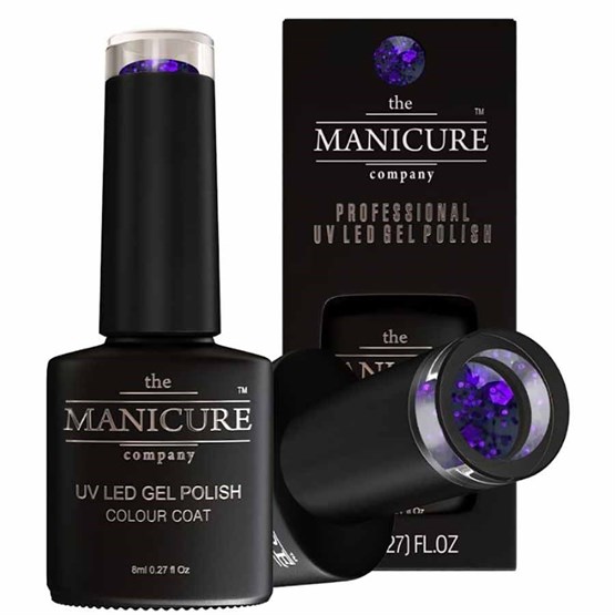 The Manicure Company UV LED Gel Nail Polish 8ml - Purple Pop