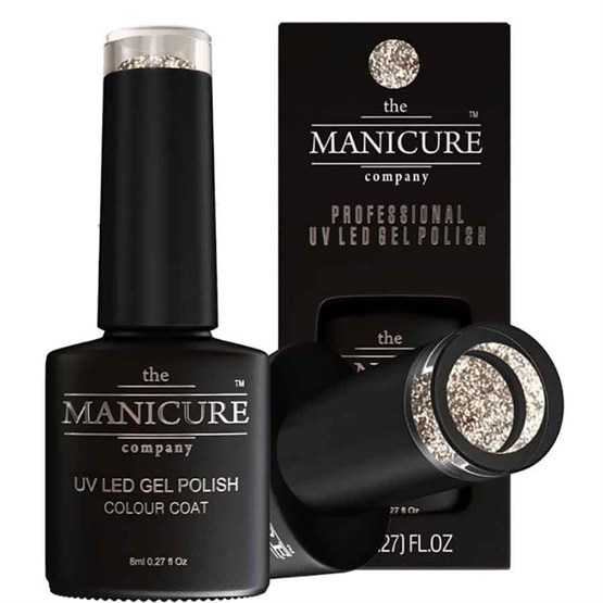 The Manicure Company UV LED Gel Nail Polish 8ml - Subtle Gold