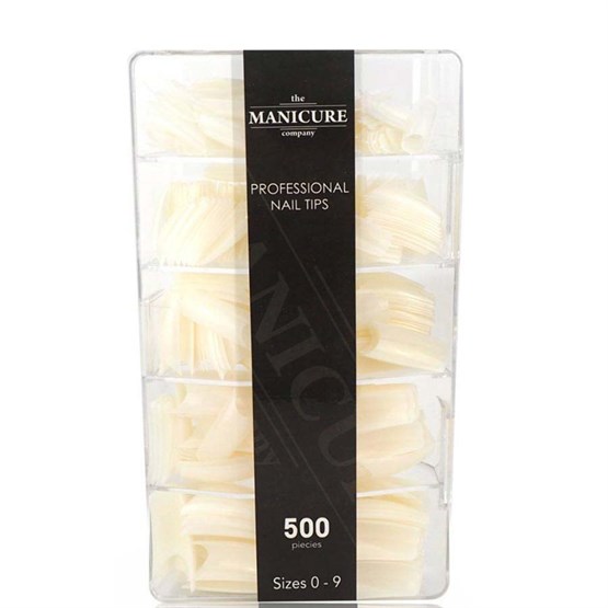 The Manicure Company Nail Tips Pk500 Box (Well)