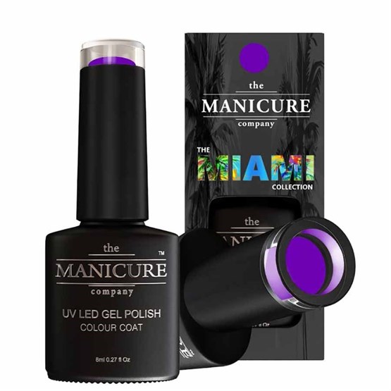 The Manicure Company UV LED Gel Nail Polish 8ml - Miami Vice