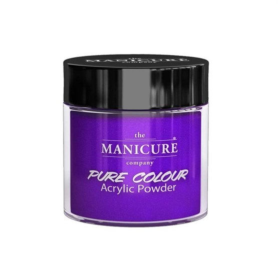 The Manicure Company Coloured Acrylic 25g - Dark Berry