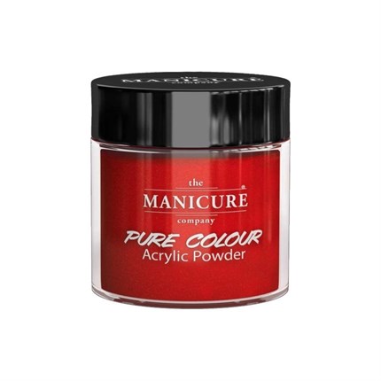 The Manicure Company Coloured Acrylic 25g - Rouge