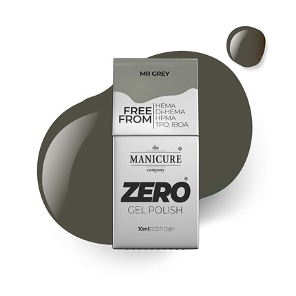 The Manicure Company Zero Gel Polish 10ml - Mr Grey