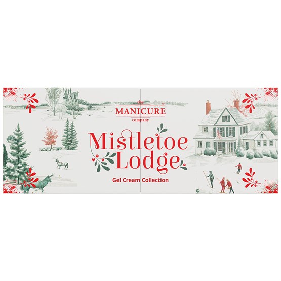 The Manicure Company Mistletoe Lodge Metallic Gel Creams 5ml x4