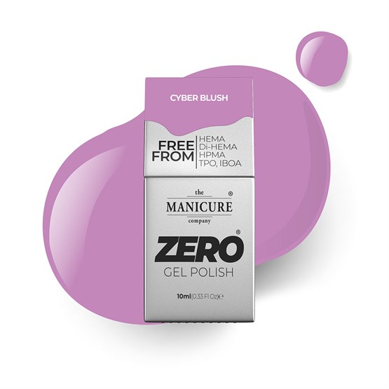 The Manicure Company Zero Gel Polish 10ml - Cyber Blush