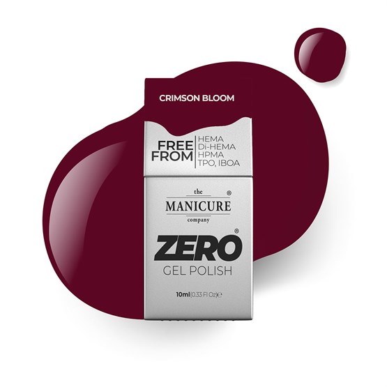 The Manicure Company Zero Gel Polish 10ml - Crimson Bloom