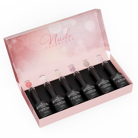 The Manicure Company Nude Illusions Collection 8ml x6