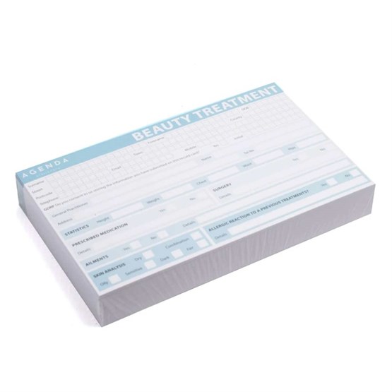 Agenda Beauty Record Cards Pk100