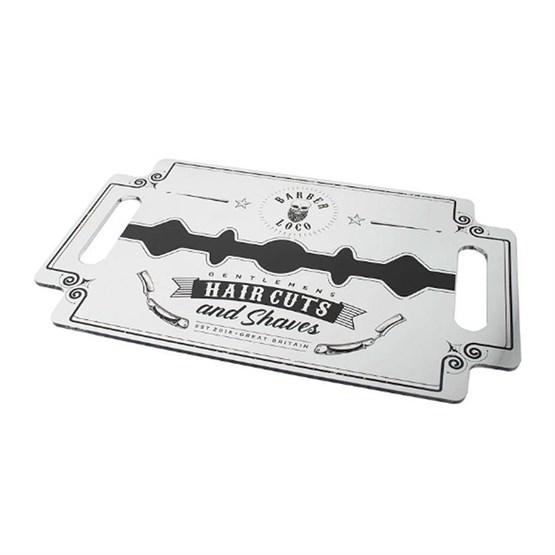 Barber Loco Razor Blade Mirror